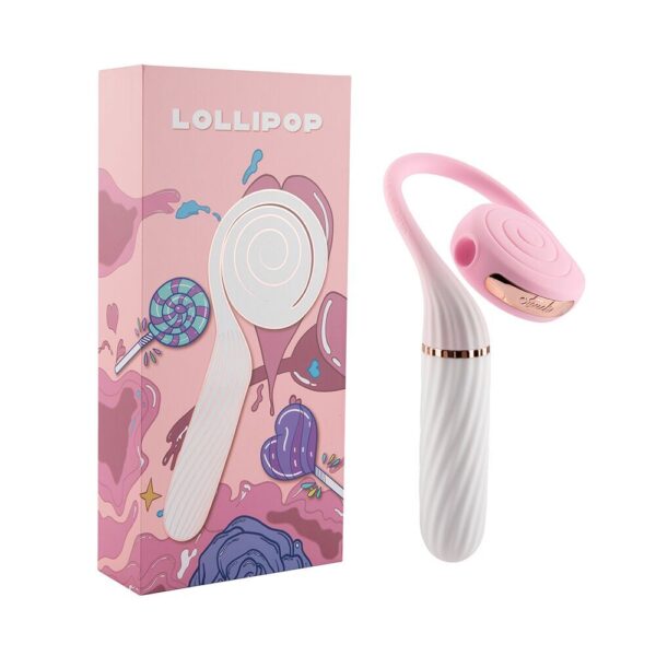 Пульсатор з вакуумною стимуляцією Otouch LOLLIPOP Pink (м'ята упаковка!!!)