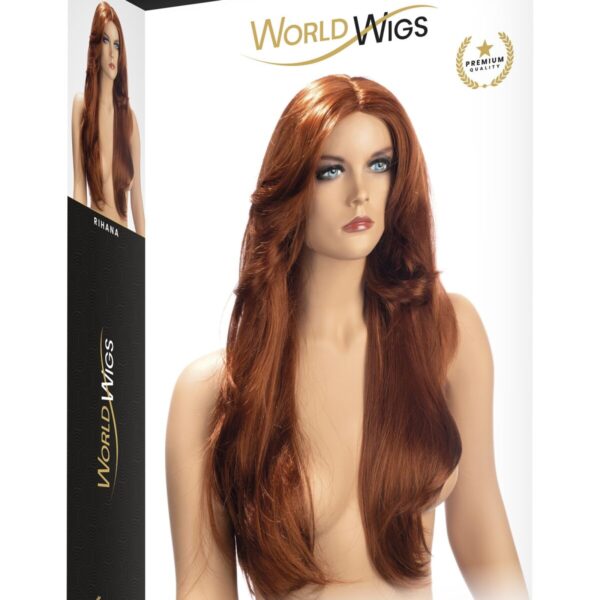 Перука World Wigs RIHANA LONG REDHEAD