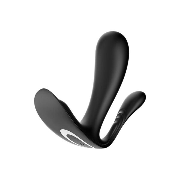 Подвійний смарт-вібратор у трусики Satisfyer Top Secret+ Black