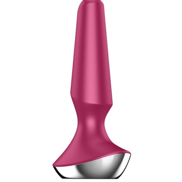 Анальна смарт-вібропробка Satisfyer Plug-ilicious 2 Berry