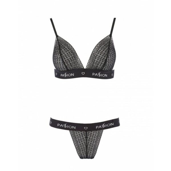 Комплект білизни GLAMISS SET black S/M - Passion Exclusive