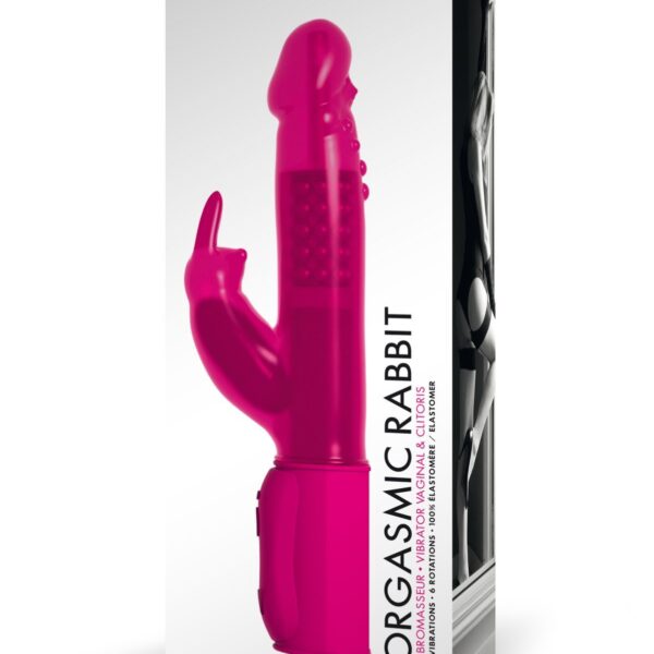 Вібратор-кролик Dorcel Orgasmic Rabbit Pink з перловим масажем