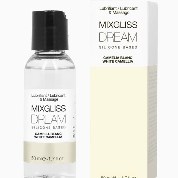 Лубрикант на силіконовій основі MixGliss DREAM - CAMELIA BLANC (50 мл) з ароматом білої камелії