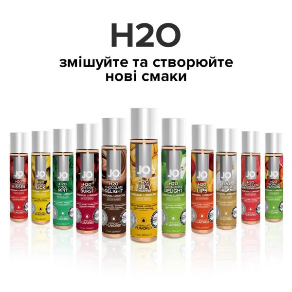 Змазка на водній основі System JO H2O — Juicy Pineapple (30 мл) без цукру, рослинний гліцерин