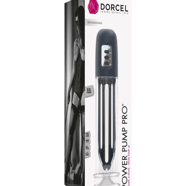 Вакуумна помпа Dorcel POWER PUMP PRO для члена довжиною до 20 см, діаметр до 5 см