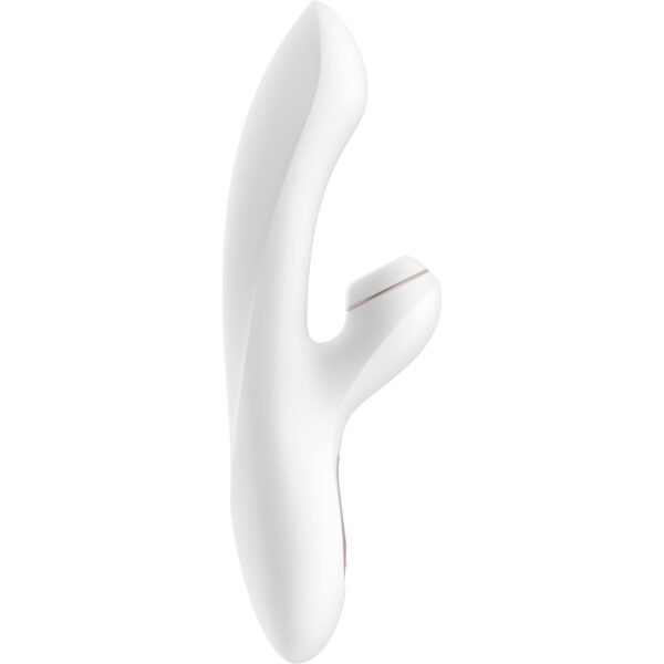 Вакуумний вібратор-кролик Satisfyer Pro Plus G-Spot Rabbit, перший кролик із вакуумом та вібрацією