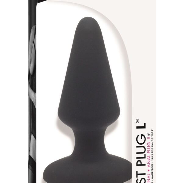 Анальна пробка Dorcel Best Plug L м'який soft-touch силікон, макс. діаметр 5,1 см