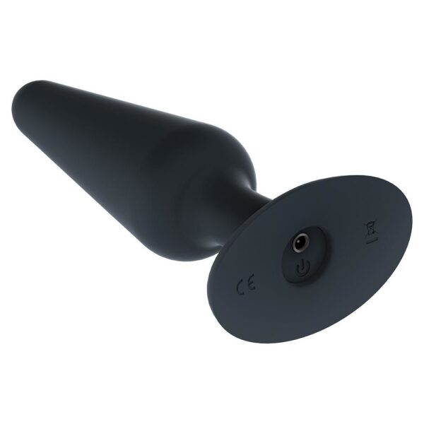 Анальна пробка з вібрацією Dorcel Best Vibe Plug M, макс. діаметр 4,1см, soft-touch силікон