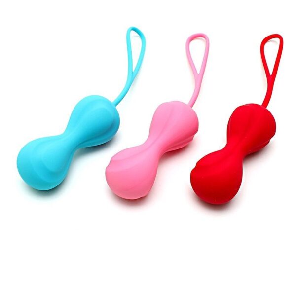 Вагінальні кульки Satisfyer Power Balls (3 пари), діаметр 3,4см, маса 60-76-92г, з кулькою всередині