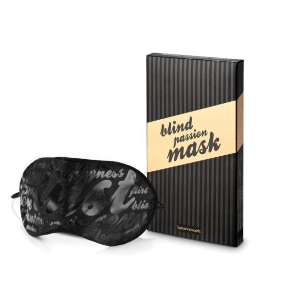 Маска ніжна на очі Bijoux Indiscrets - Blind Passion Mask в подарунковому пакованні