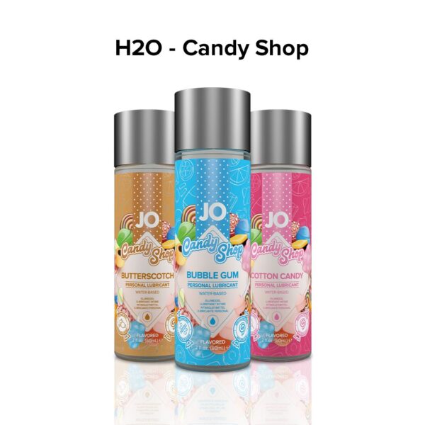 Лубрикант на водній основі System JO H2O — Candy Shop — Cotton Candy (60 мл) без цукру та парабенів