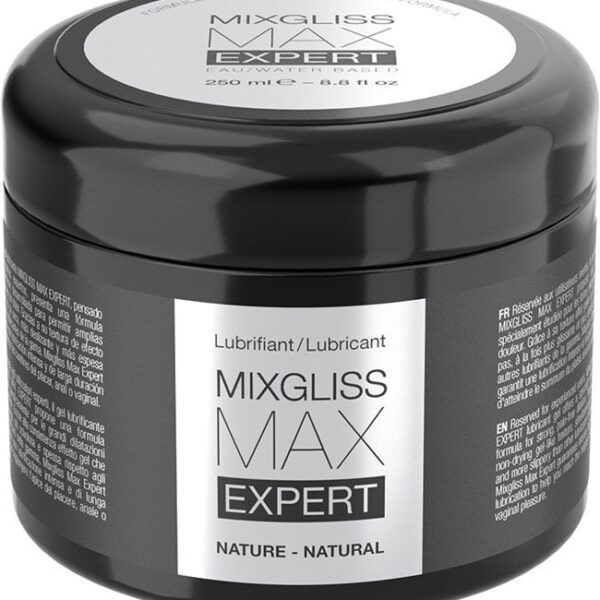 Густа змазка для фістинга і анального сексу MixGliss MAX Expert Nature (250 мл) на водній основі