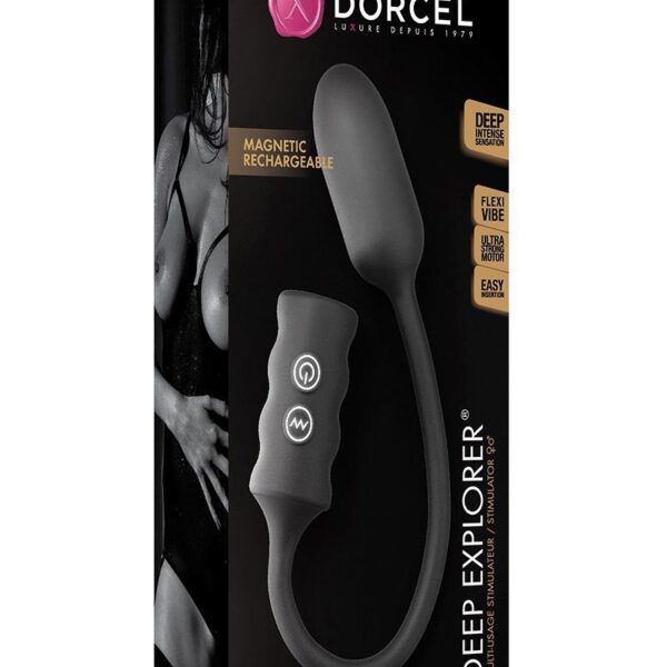 Виброяйце Dorcel Deep Explorer, підходить для вагінальної та анальної стимуляції, потужне