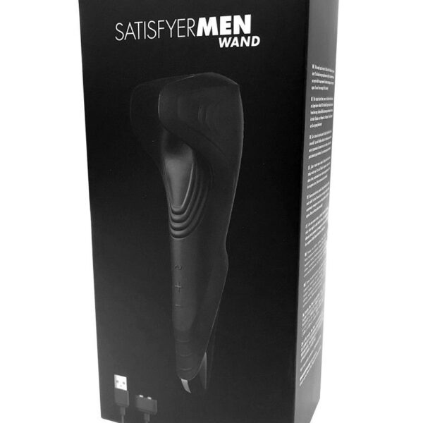 Мастурбатор Satisfyer Men Wand, багатофункціональний, чудово для пар, вібро-мінет