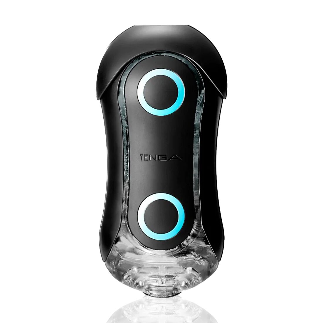 so3322-43716353582237 Мастурбатор Tenga Flip Orb Strong — Blue Rush, з можливістю зміни тиску та стимулювальними кульками