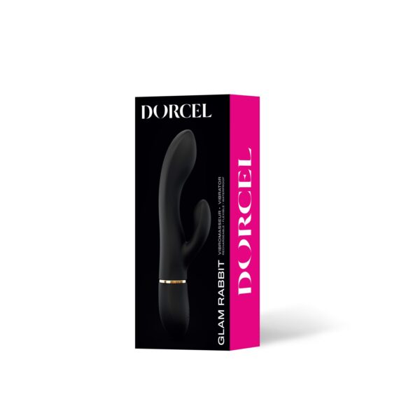 Вібратор-кролик Dorcel GLAM RABBIT, гнучкий стовбур, стимуляція точки G, 2 мотори