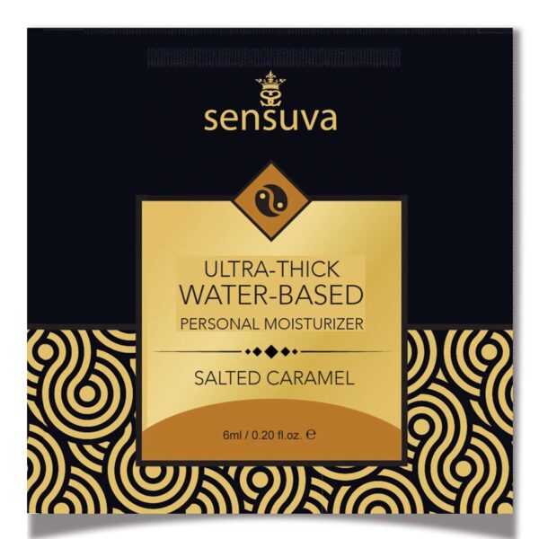 Пробник Sensuva - Ultra–Thick Water-Based Salted Caramel (6 мл)