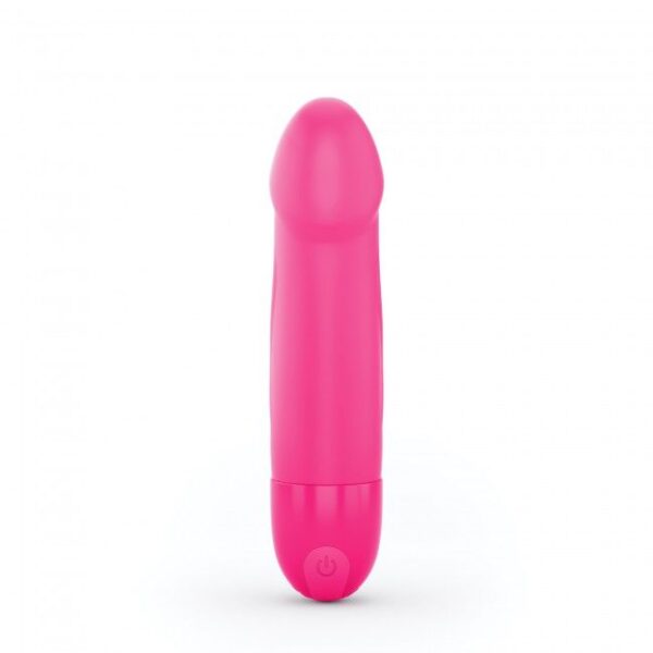 Вібратор Dorcel Real Vibration S Magenta 2.0, діаметр 3,7см, перезаряджається, для точки G