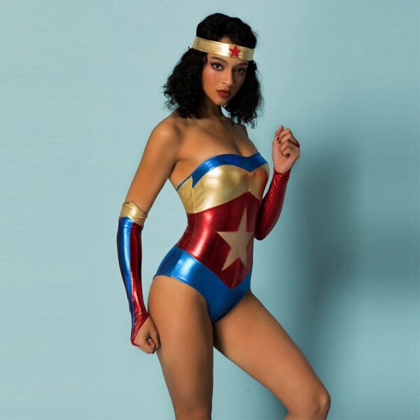 Еротичний рольовий костюм "Wonder Woman" One Size