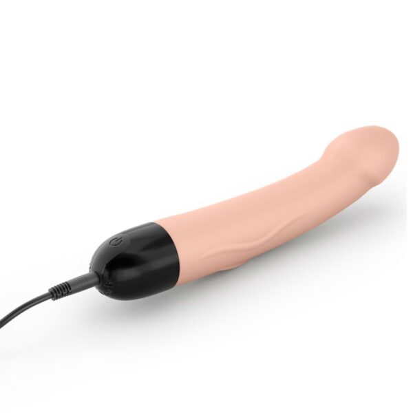 Вібратор Dorcel Real Vibration M Flesh 2.0, діаметр 3,7см, перезаряджається, для точки G