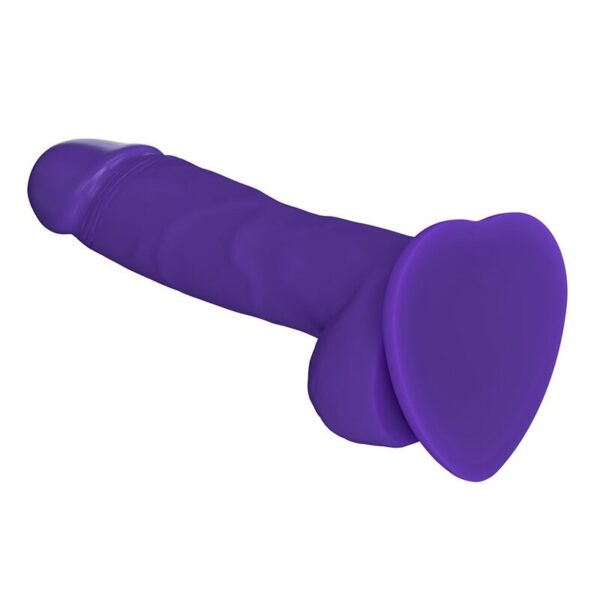 Реалістичний фалоімітатор Strap-On-Me SOFT REALISTIC DILDO Violet - Size M