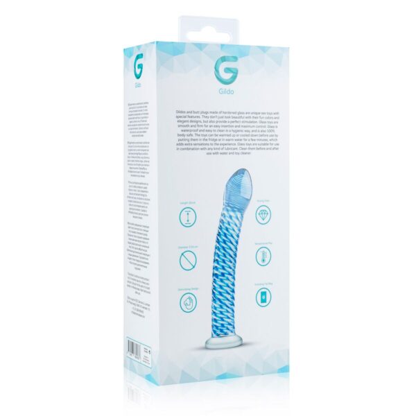 Скляний дилдо Gildo Glass Dildo No. 5