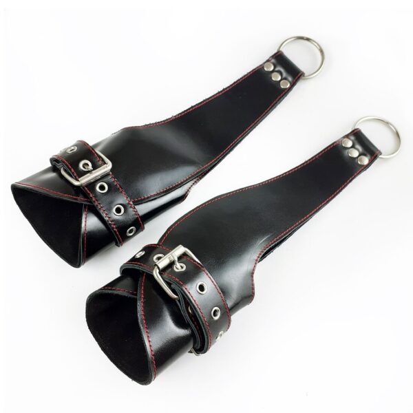 Поручи для підвісу Fetish Hand Cuffs For Suspension із натуральної шкіри