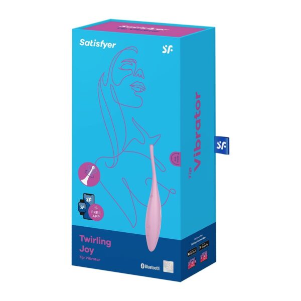 Смарт-вібратор для клітора Satisfyer Twirling Joy Pink