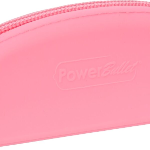 Сумка для зберігання секс-іграшок PowerBullet - Silicone Storage Zippered Bag Pink