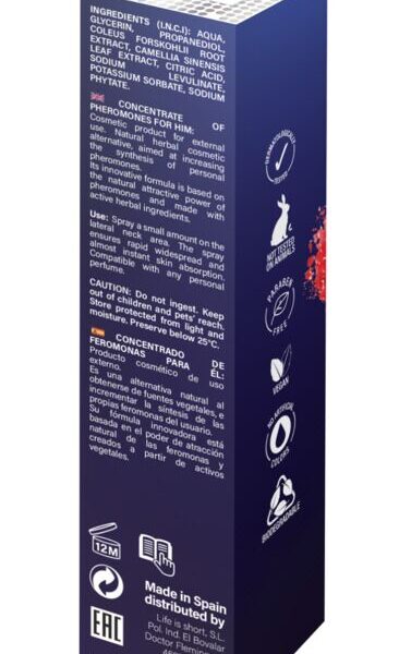 Спрей з феромонами Concentrated Pheromones for Her Attraction (10 мл)