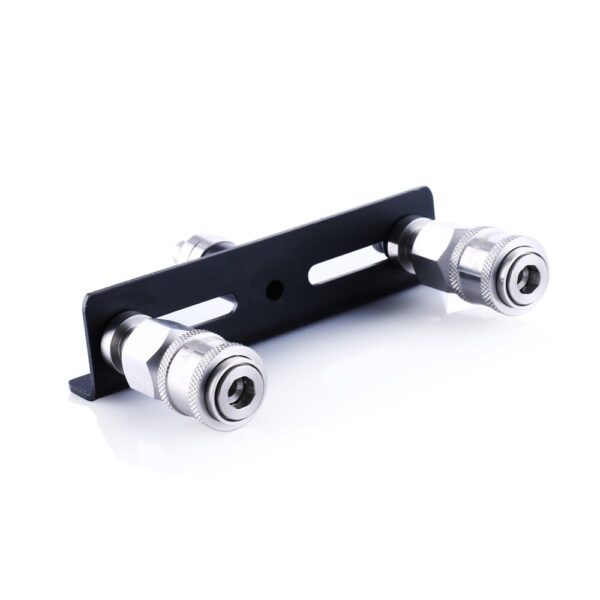 Подвійний конектор для секс-машин Hismith Quick Connector Adapter with Double Head, система KlicLok