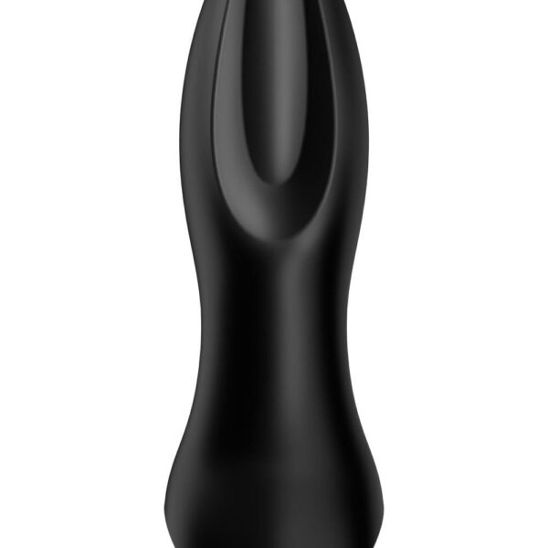 Анальна смарт вібропробка із перлинним масажем Satisfyer Rotator Plug 2+ Black