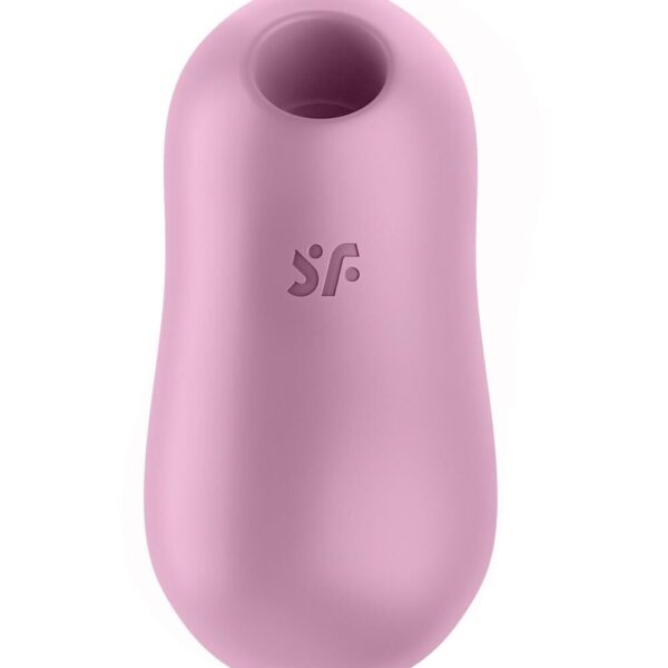 Вакуумний стимулятор із вібрацією Satisfyer Cotton Candy Lilac