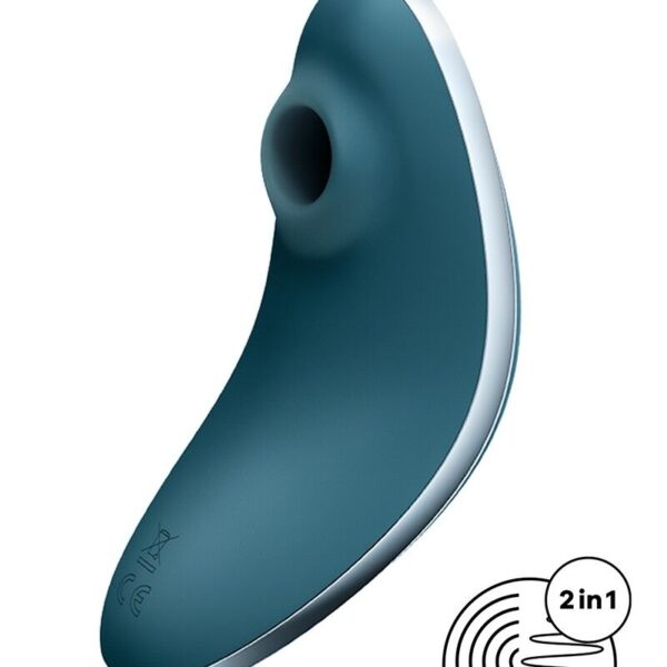 Вакуумний вібратор Satisfyer Vulva Lover 1 Blue