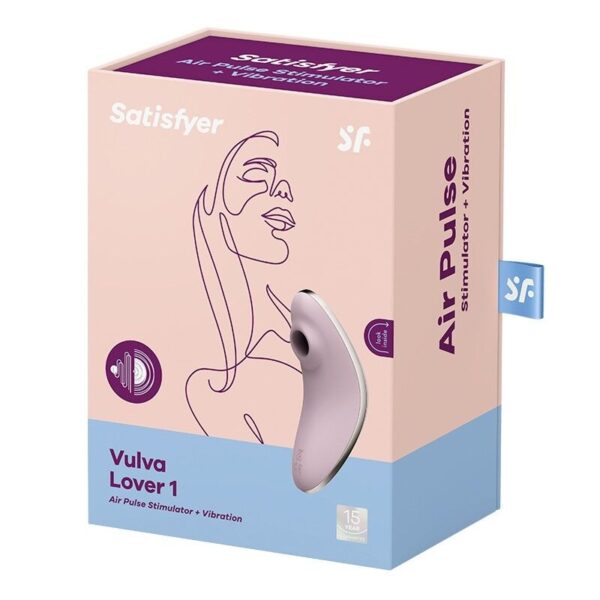 Вакуумний вібратор Satisfyer Vulva Lover 1 Violet