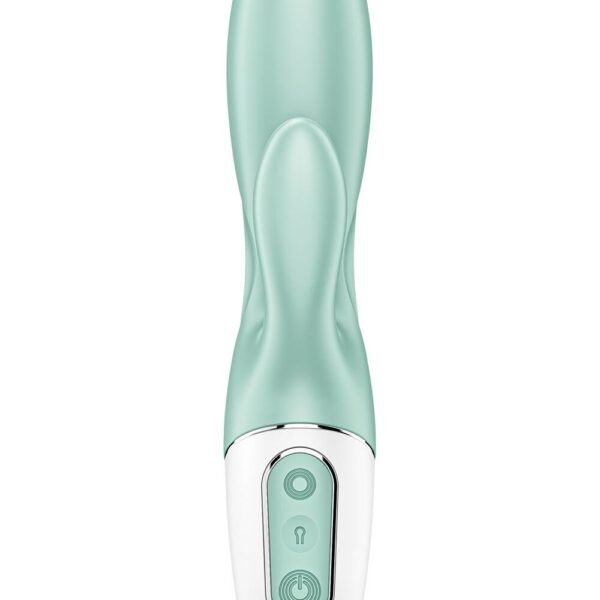 Смарт вібратор-кролик Satisfyer Air Pump Bunny 5+, надувається