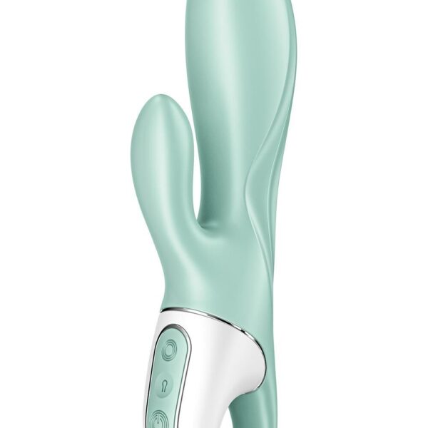 Смарт вібратор-кролик Satisfyer Air Pump Bunny 5+, надувається