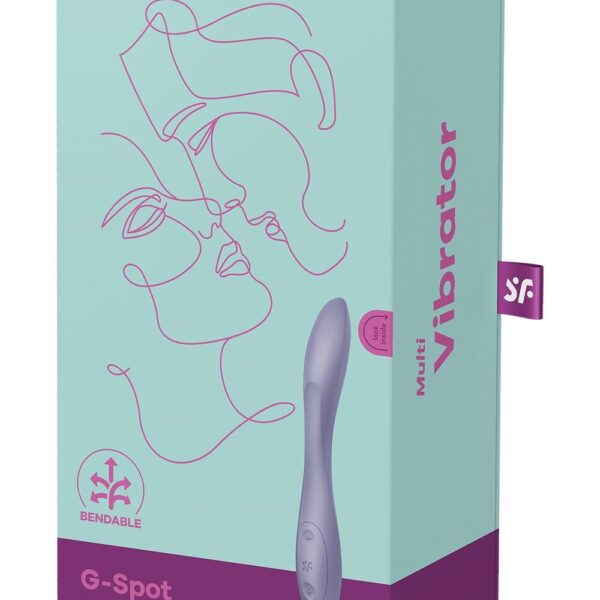 Універсальний вібратор Satisfyer G-Spot Flex 2, гнучкий стовбур із фіксацією положення