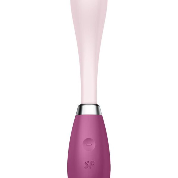 Вібратор Satisfyer G-Spot Flex 3 Red, гнучкий стовбур із фіксацією положення