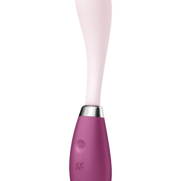 Вібратор Satisfyer G-Spot Flex 3 Red, гнучкий стовбур із фіксацією положення