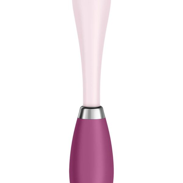 Вібратор Satisfyer G-Spot Flex 3 Red, гнучкий стовбур із фіксацією положення