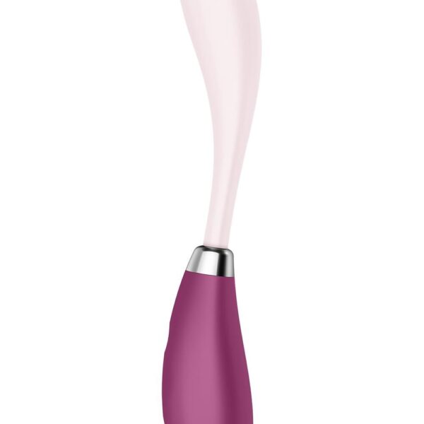 Вібратор Satisfyer G-Spot Flex 3 Red, гнучкий стовбур із фіксацією положення