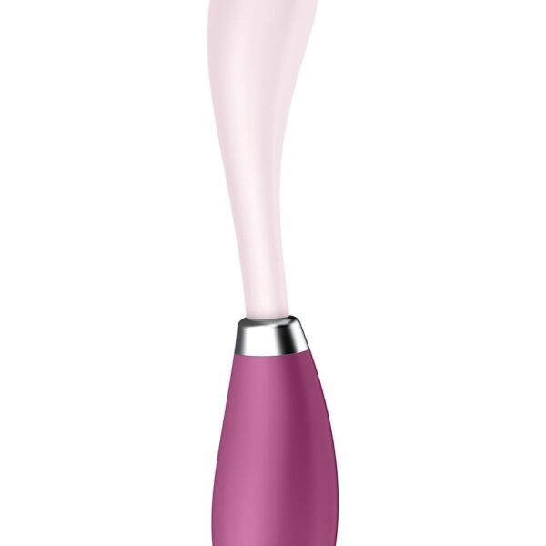 Вібратор Satisfyer G-Spot Flex 3 Red, гнучкий стовбур із фіксацією положення