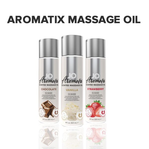 Натуральна масажна олія System JO Aromatix — Massage Oil — Vanilla 120 мл