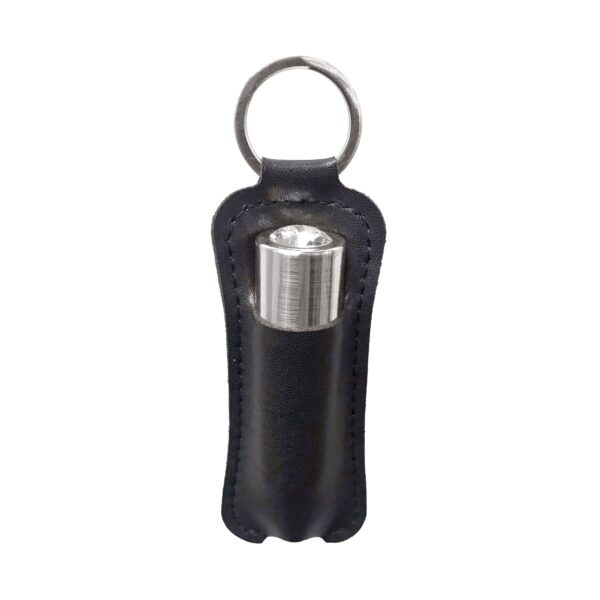 Віброкуля PowerBullet First-Class Bullet 2.5″ with Key Chain Pouch, Silver, 9 режимів вібрації