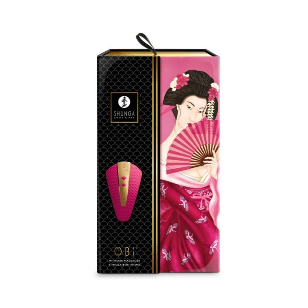 Кліторальний вібратор Shunga Obi Raspberry