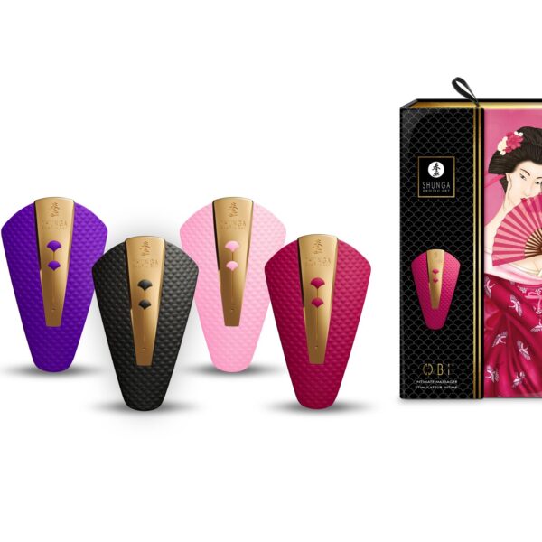 Кліторальний вібратор Shunga Obi Raspberry