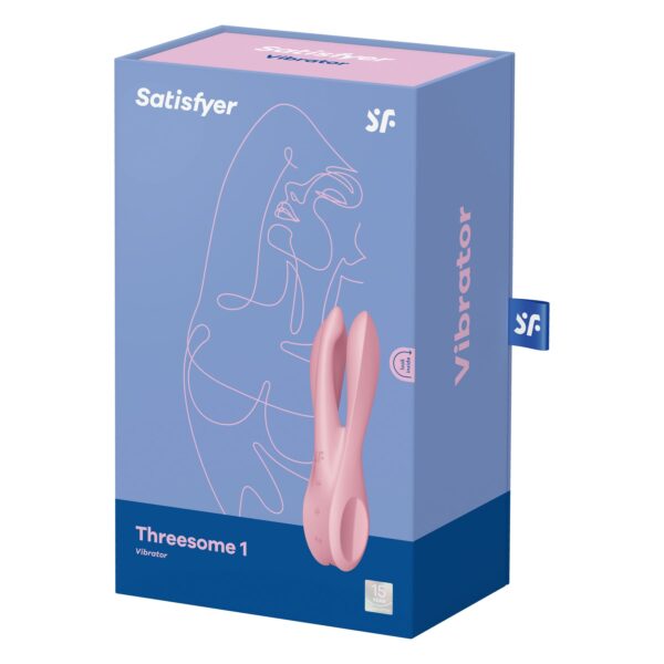 Кліторальний вібратор Satisfyer Threesome 1 Pink