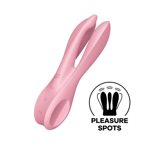 Кліторальний вібратор Satisfyer Threesome 1 Pink