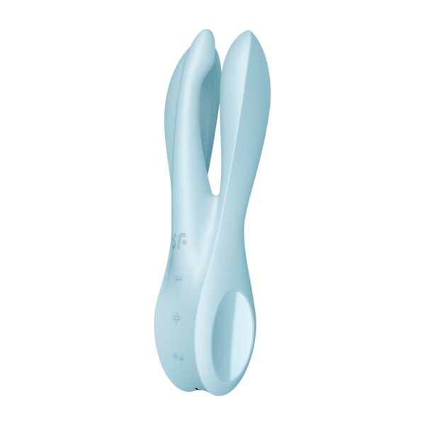 Кліторальний вібратор Satisfyer Threesome 1 Light Blue